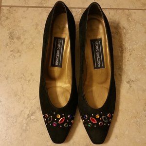 VTG Stuart Weitzman Bejeweled Shoes